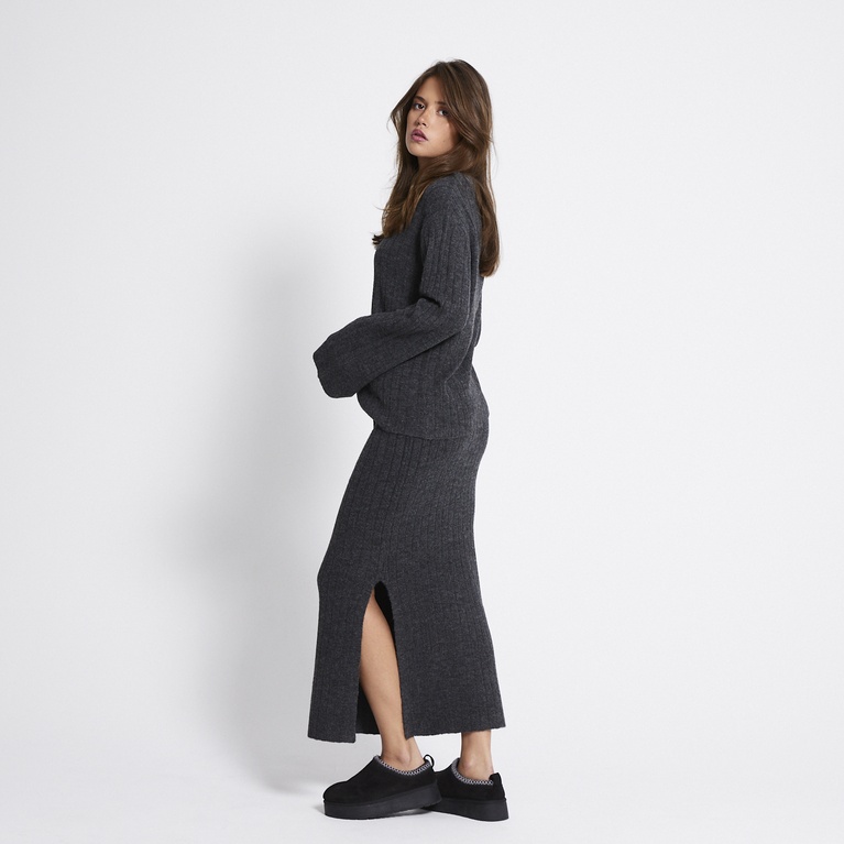 Rib-knit sweater "Kitty"
